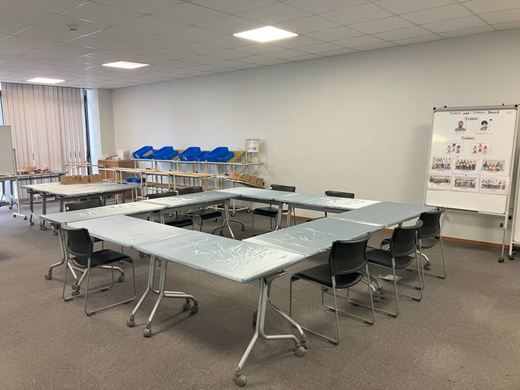 Dojo Line Training Room